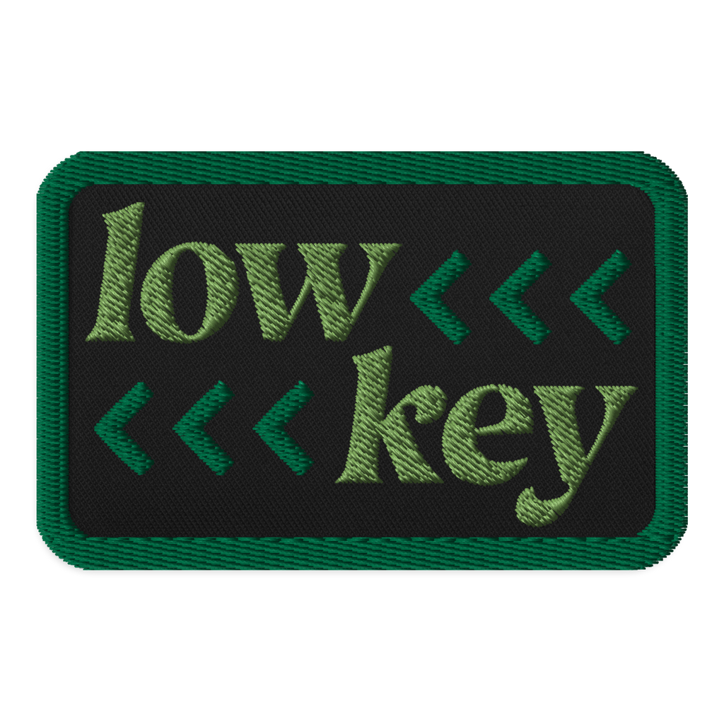 Powder Key Patch Low Key Patch – GLOOM