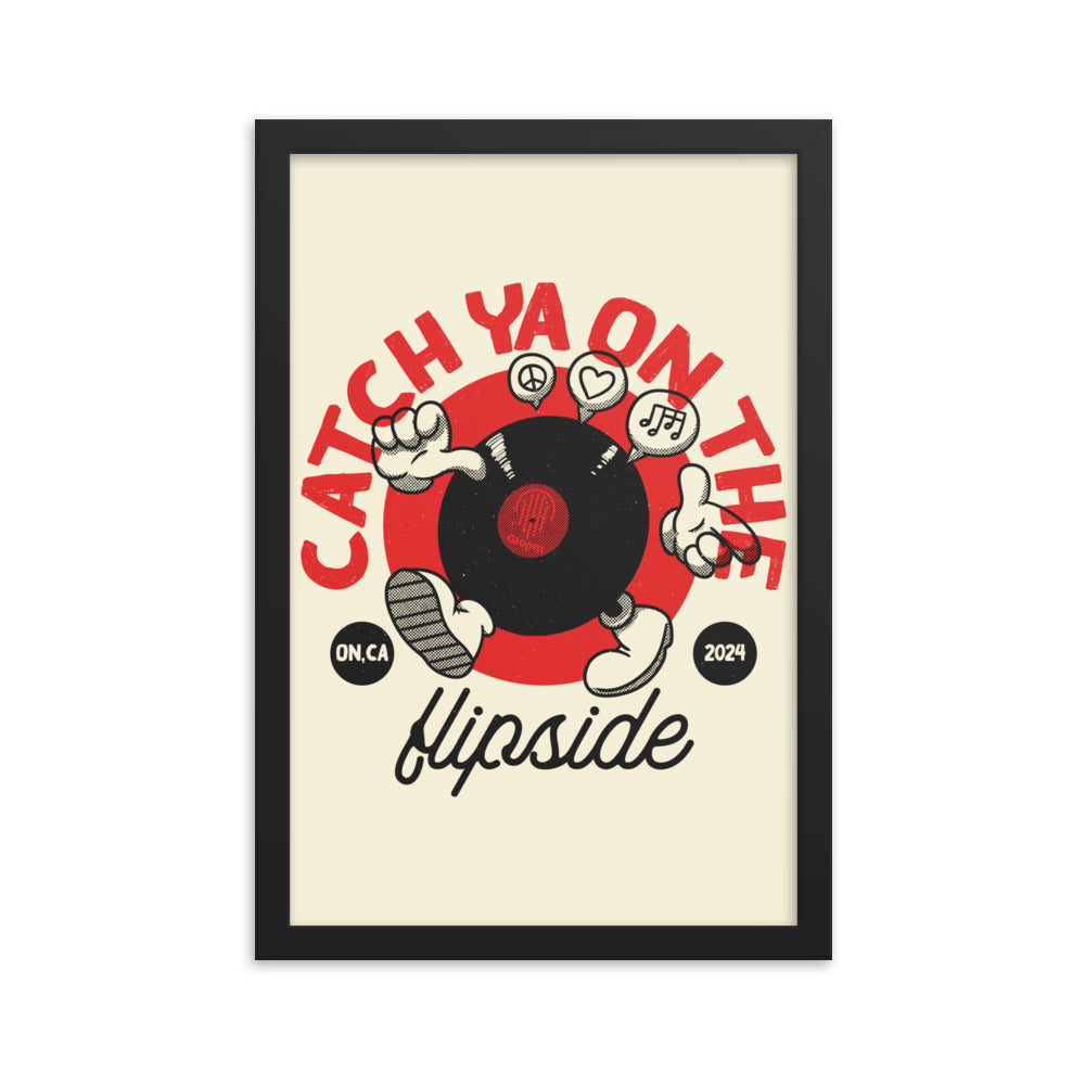 Record Deal Matte Framed Print