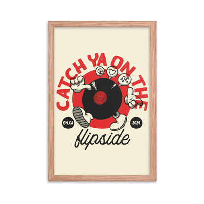 Record Deal Matte Framed Print