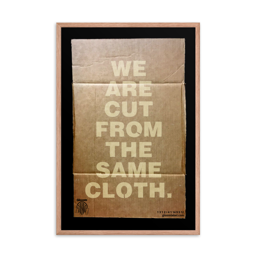 Construct Matte Framed Print