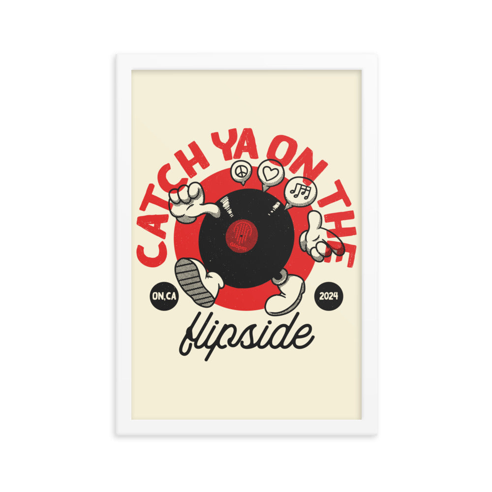 Record Deal Matte Framed Print