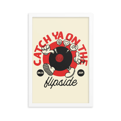 Record Deal Matte Framed Print