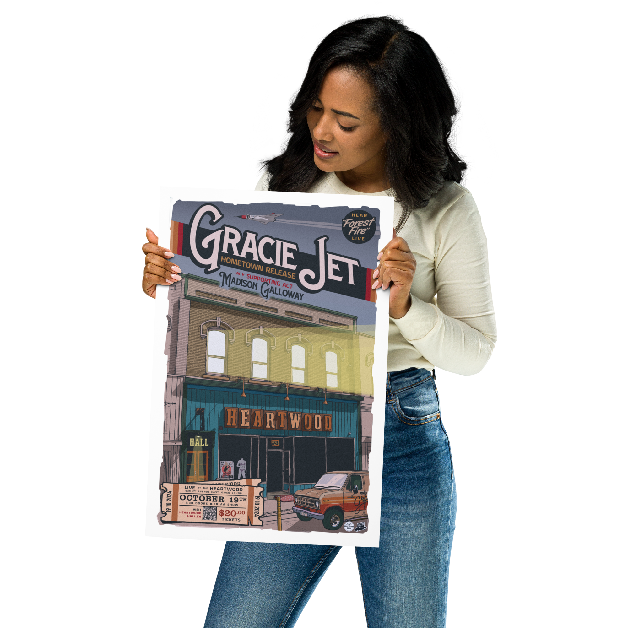 GJ Heartwood Matte Poster Print