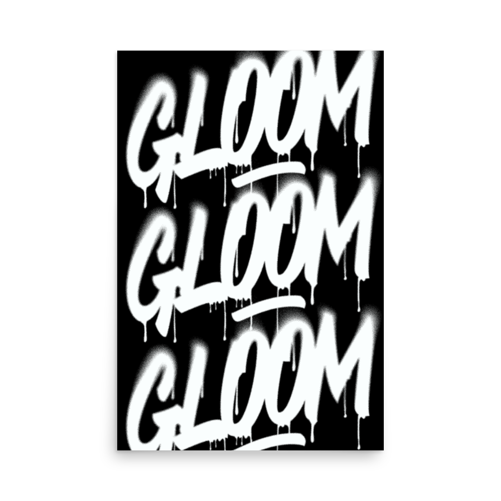 Overspray Matte Poster Print