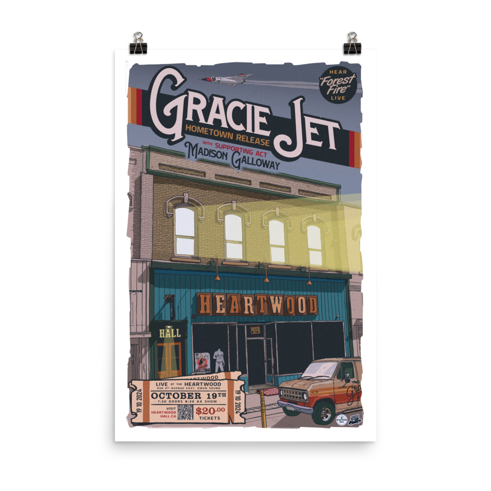 GJ Heartwood Matte Poster Print