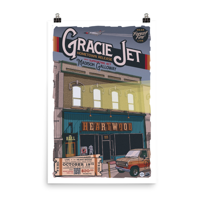 GJ Heartwood Matte Poster Print