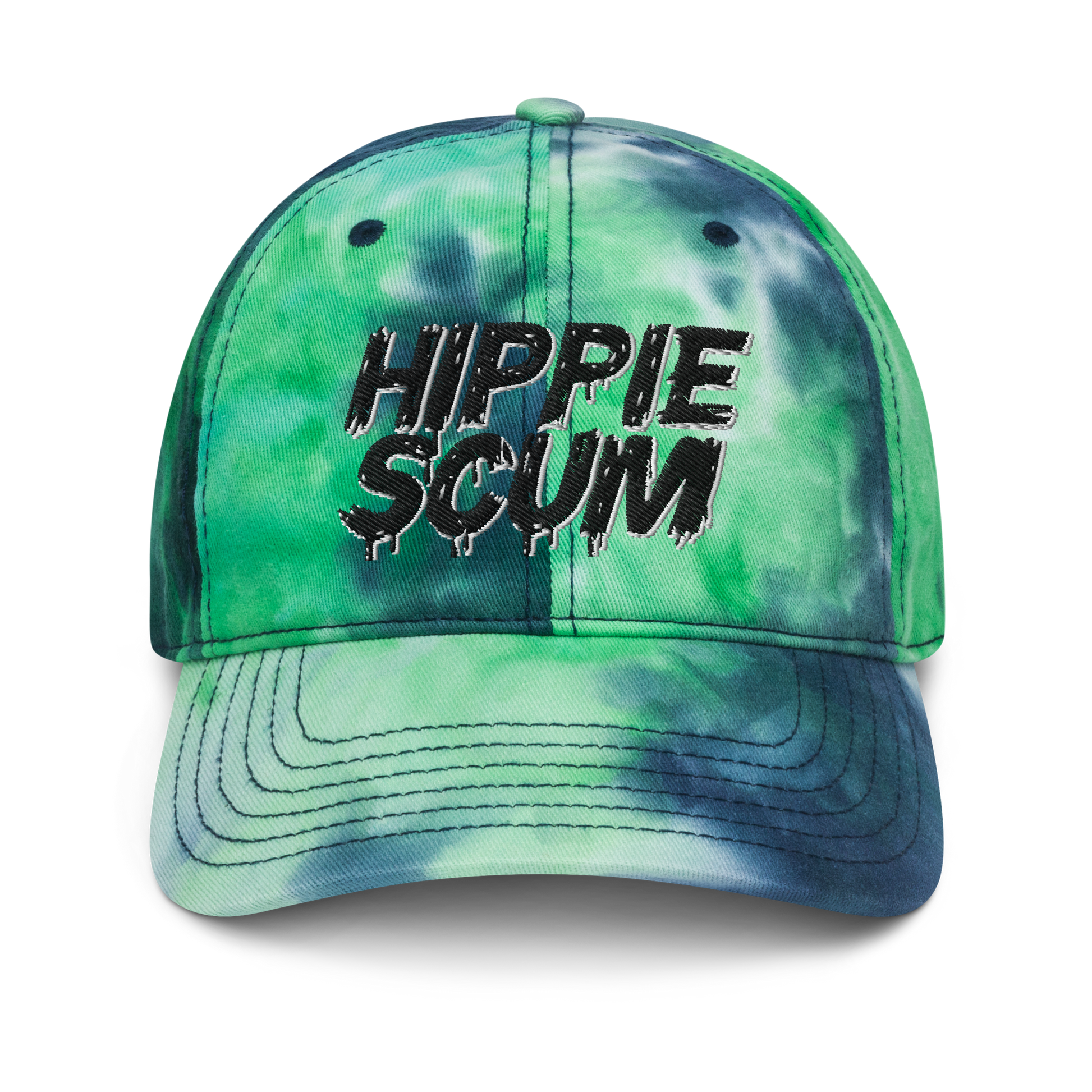 Hippie Scum Tie Dye Cap