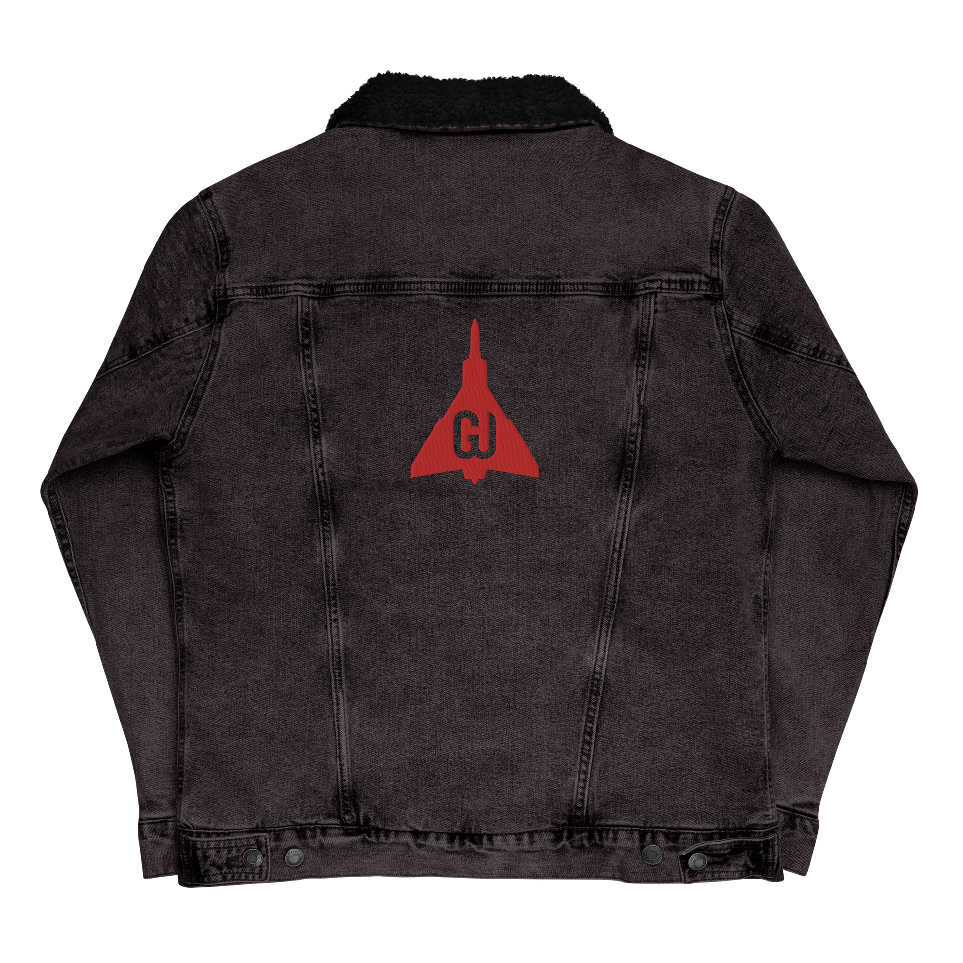 GJ Launch Denim Sherpa Jacket