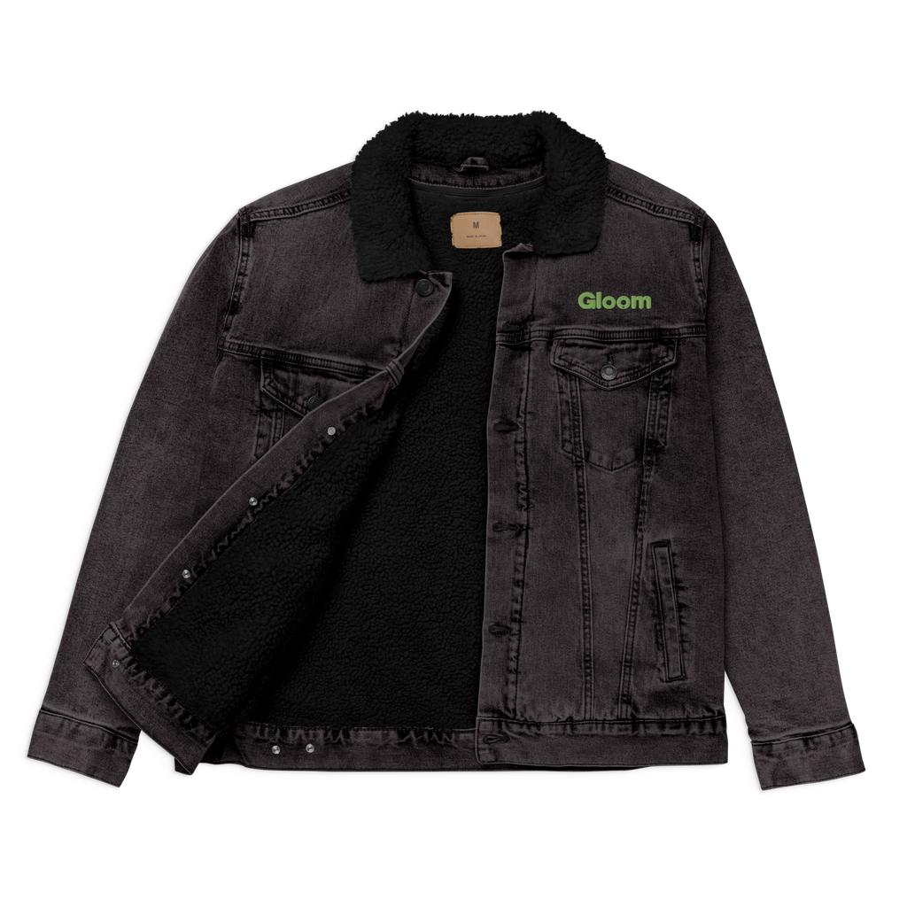 Low Key Denim Sherpa Jacket