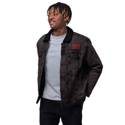 GJ Launch Denim Sherpa Jacket