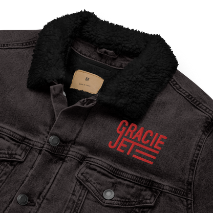 GJ Launch Denim Sherpa Jacket