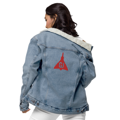 GJ Launch Denim Sherpa Jacket