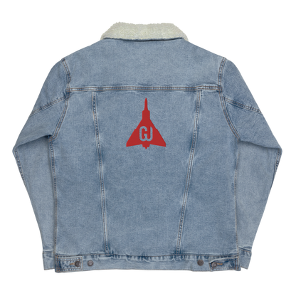 GJ Launch Denim Sherpa Jacket