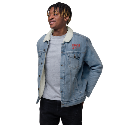 GJ Launch Denim Sherpa Jacket