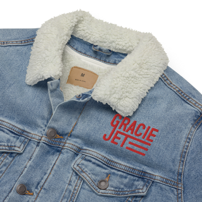 GJ Launch Denim Sherpa Jacket