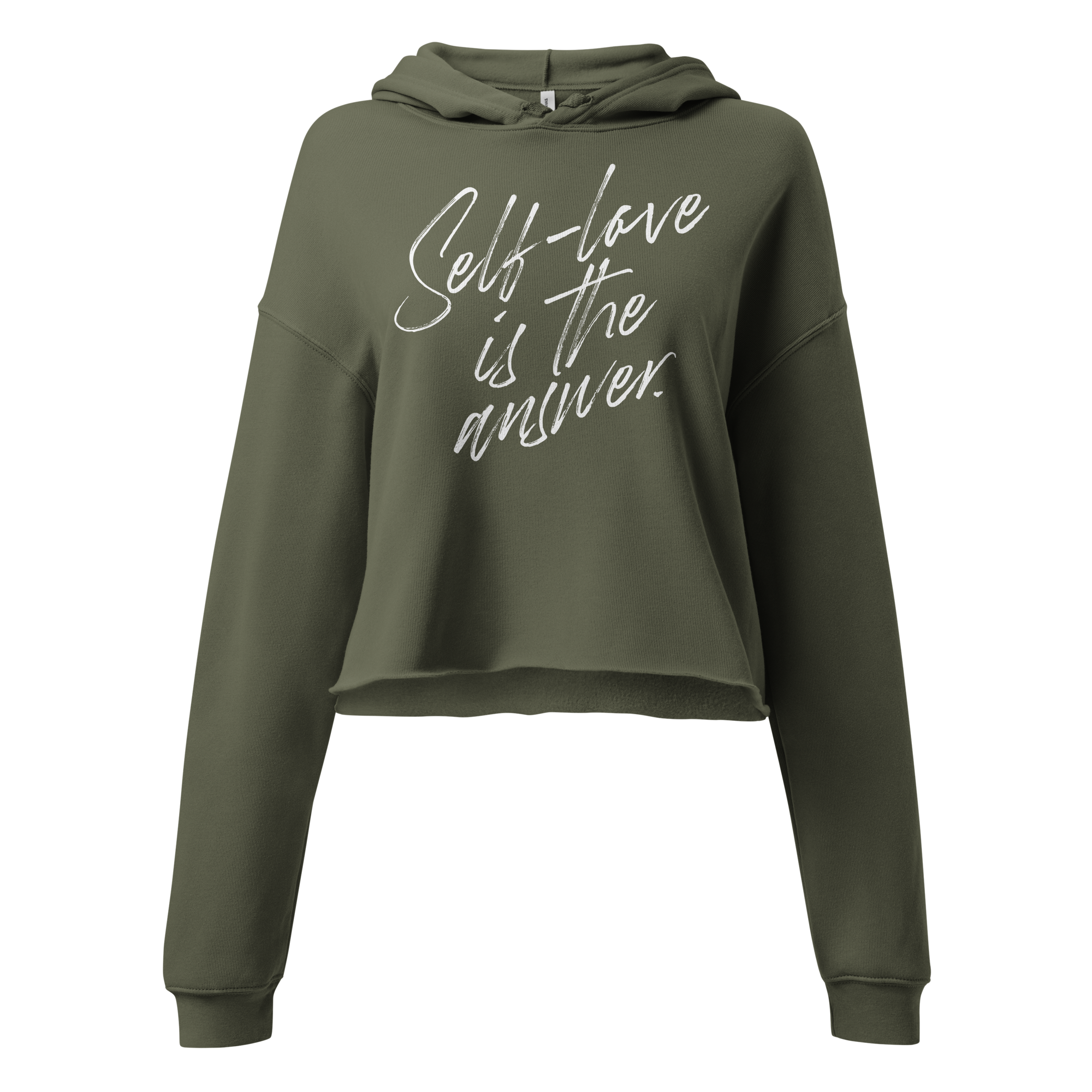 Introspect Crop Hoodie