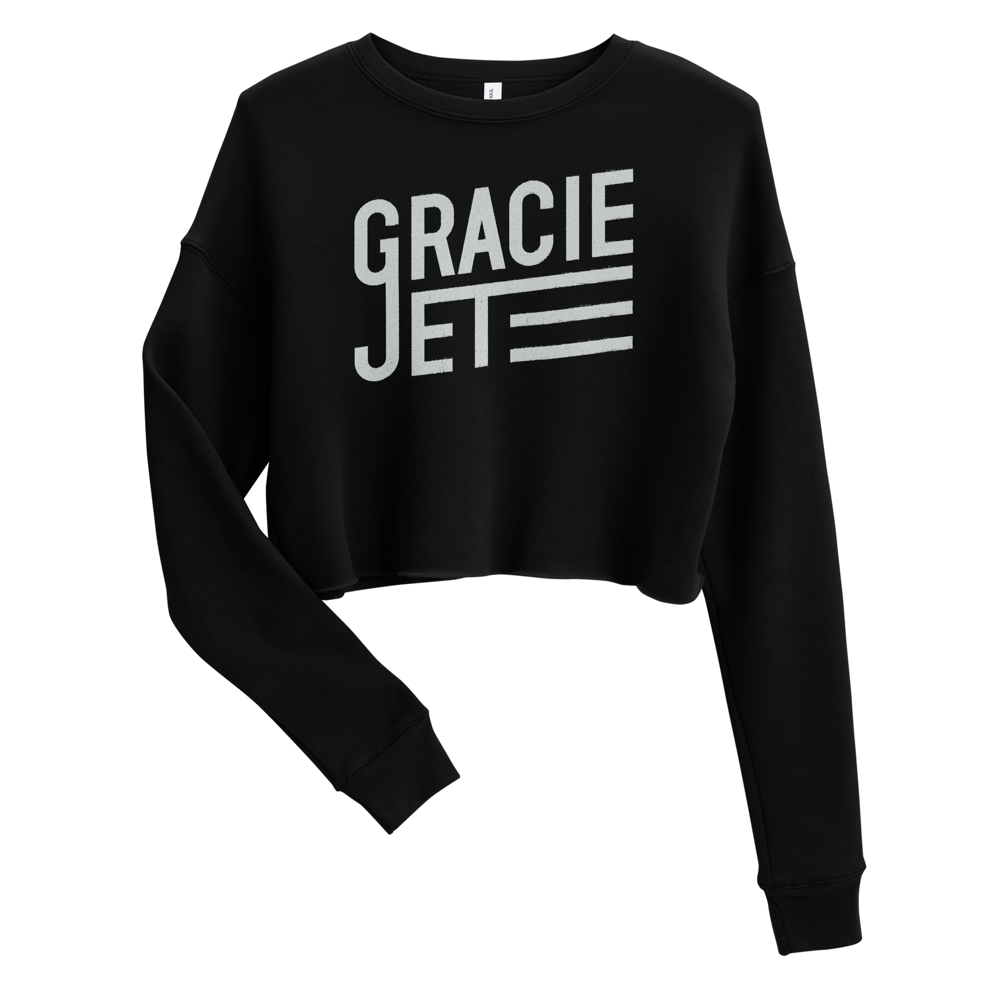 GJ Smear Crop Sweater