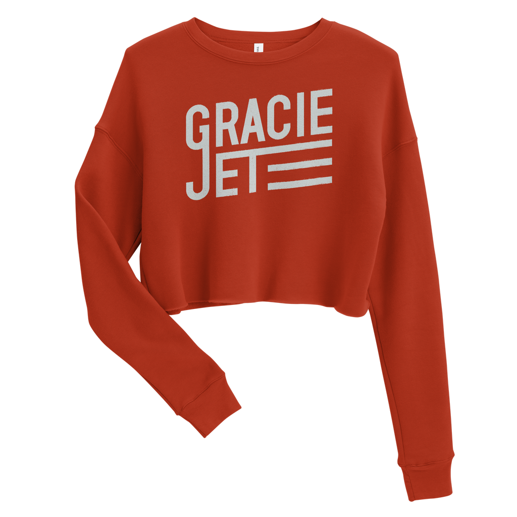 GJ Smear Crop Sweater