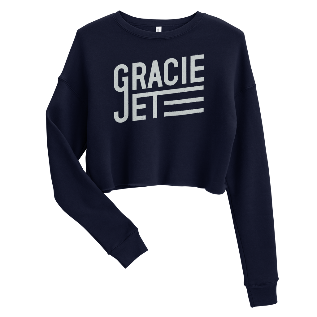 GJ Smear Crop Sweater
